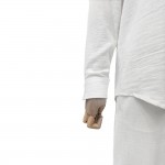 Müslin Takım Umre Kıyafeti Beyaz